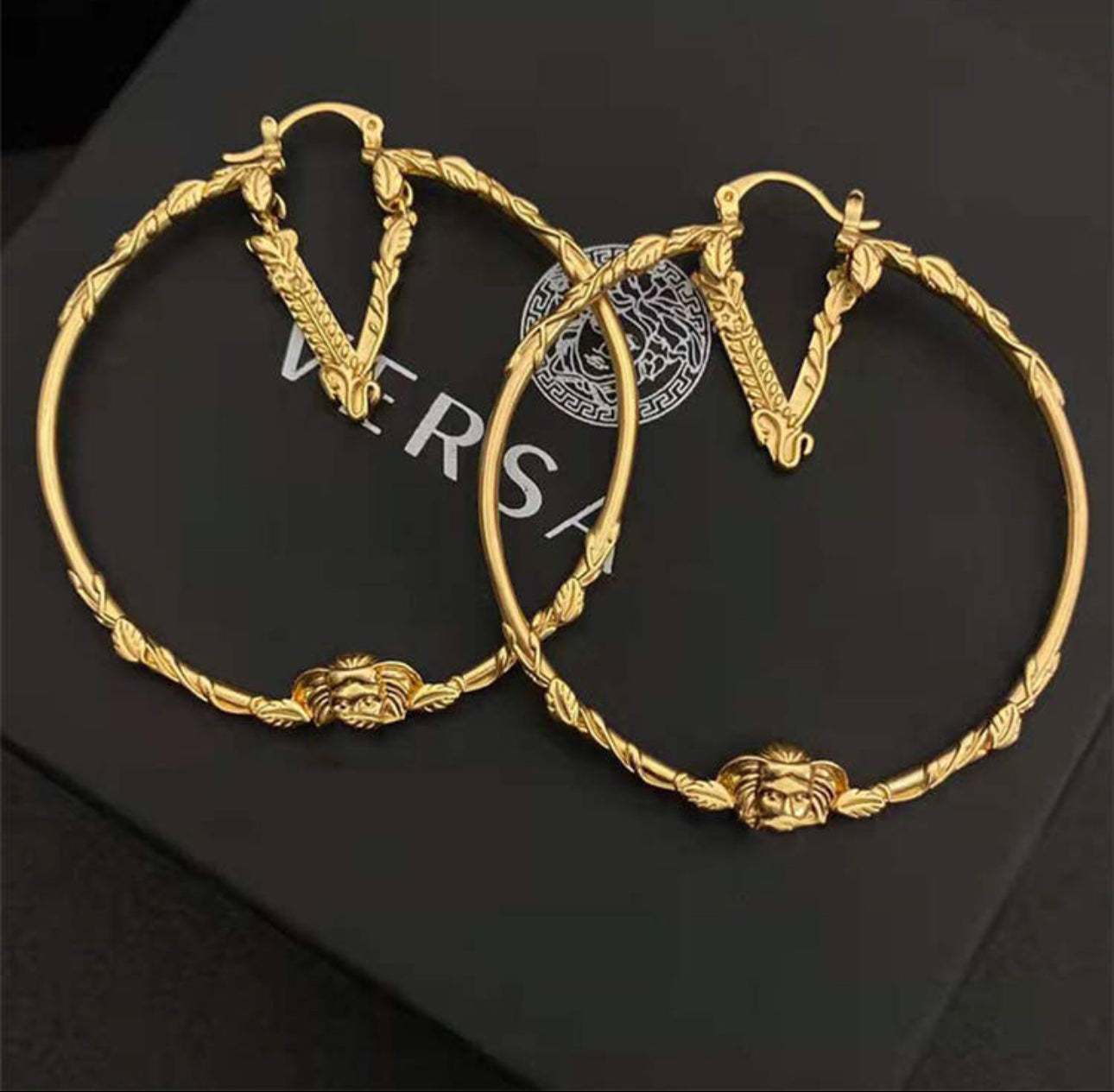 V’Dusa Big Hoop Earrings