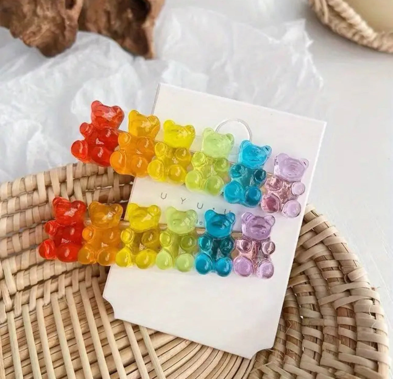 Gummy Bear Hair Clip