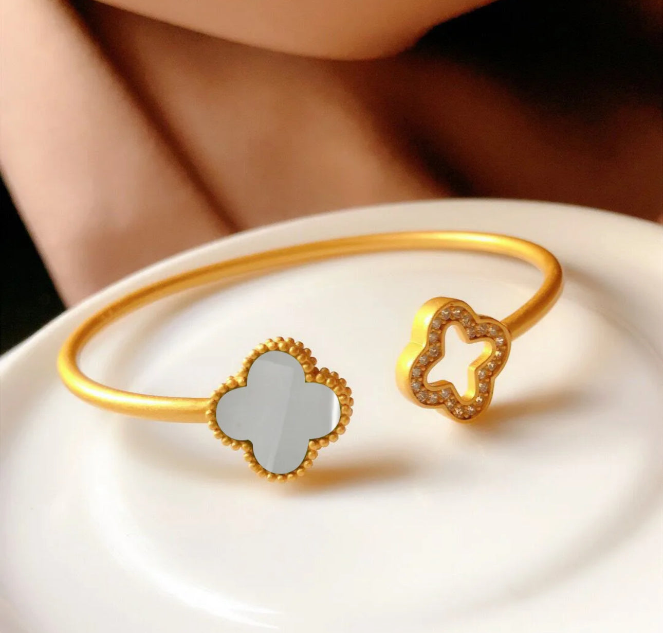 Clover Bangles