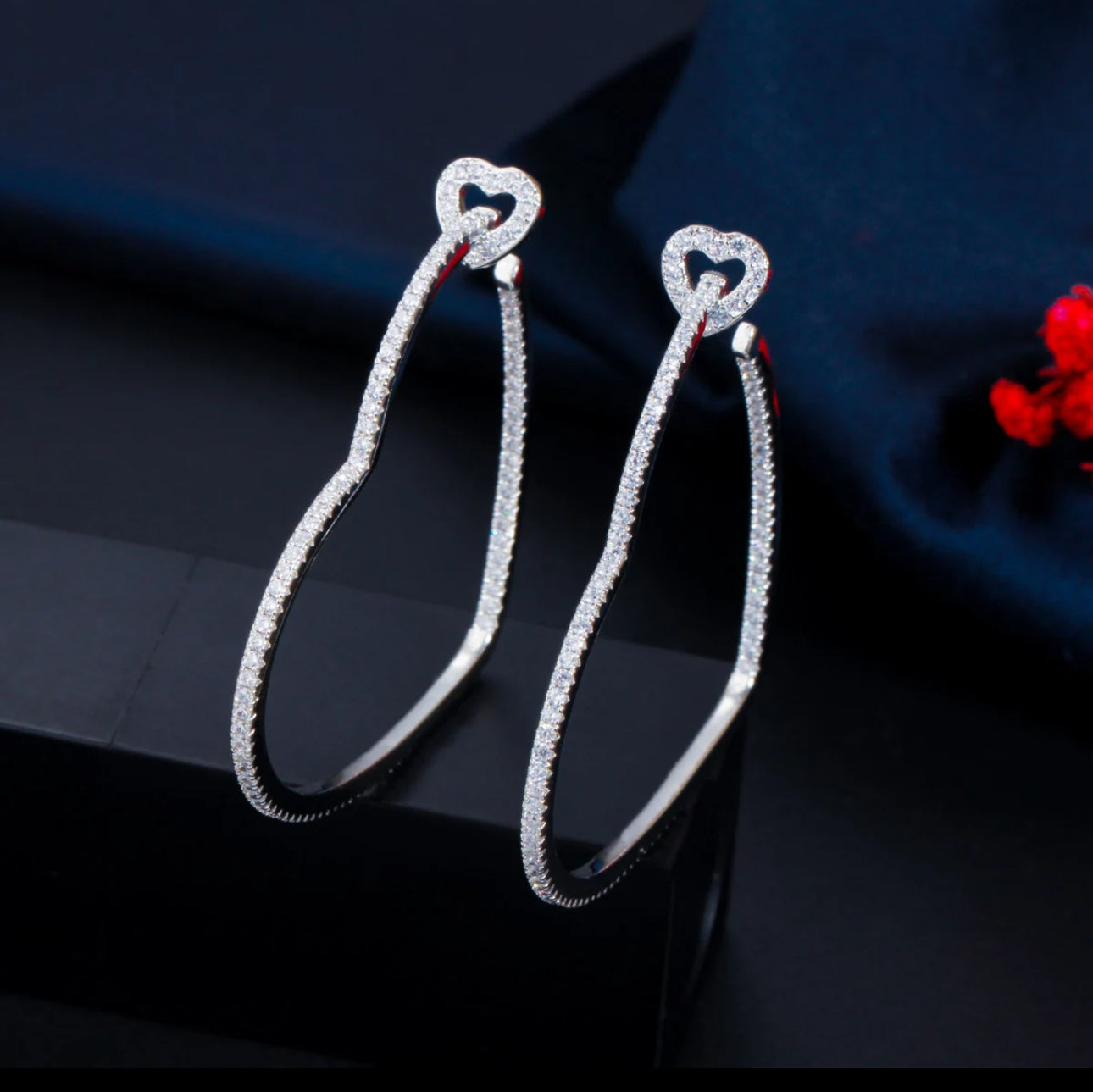 “ Cupid’s “ Zirconia Earrings