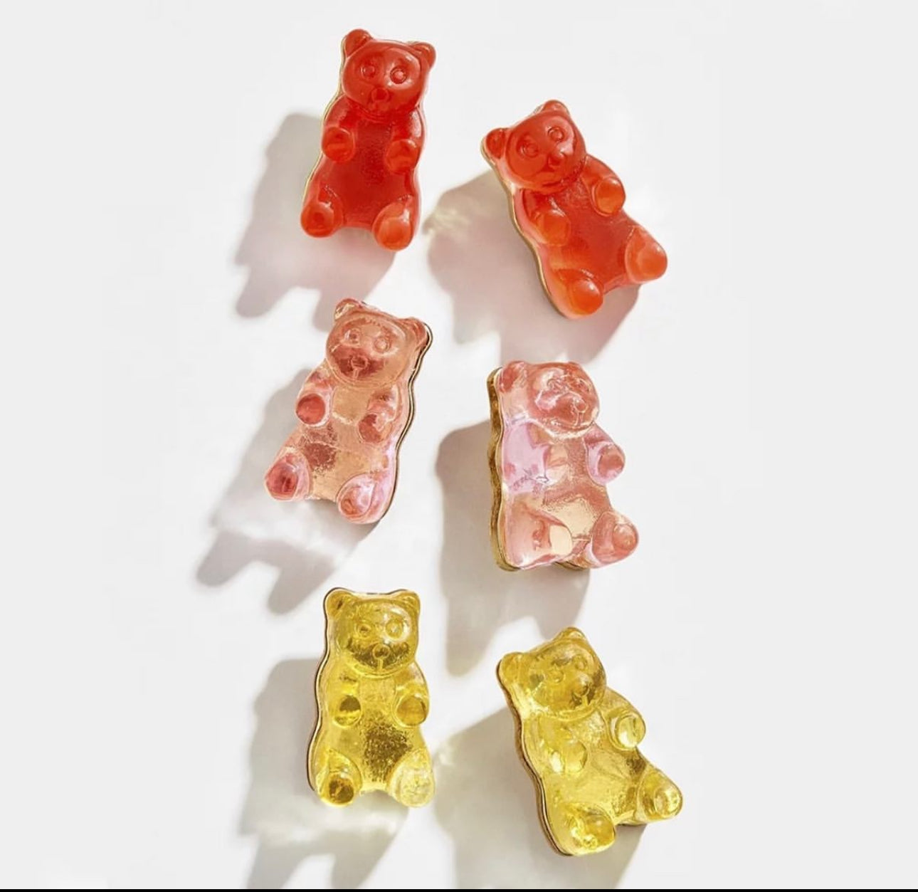 “ Gummy Bear “ Stud Earrings