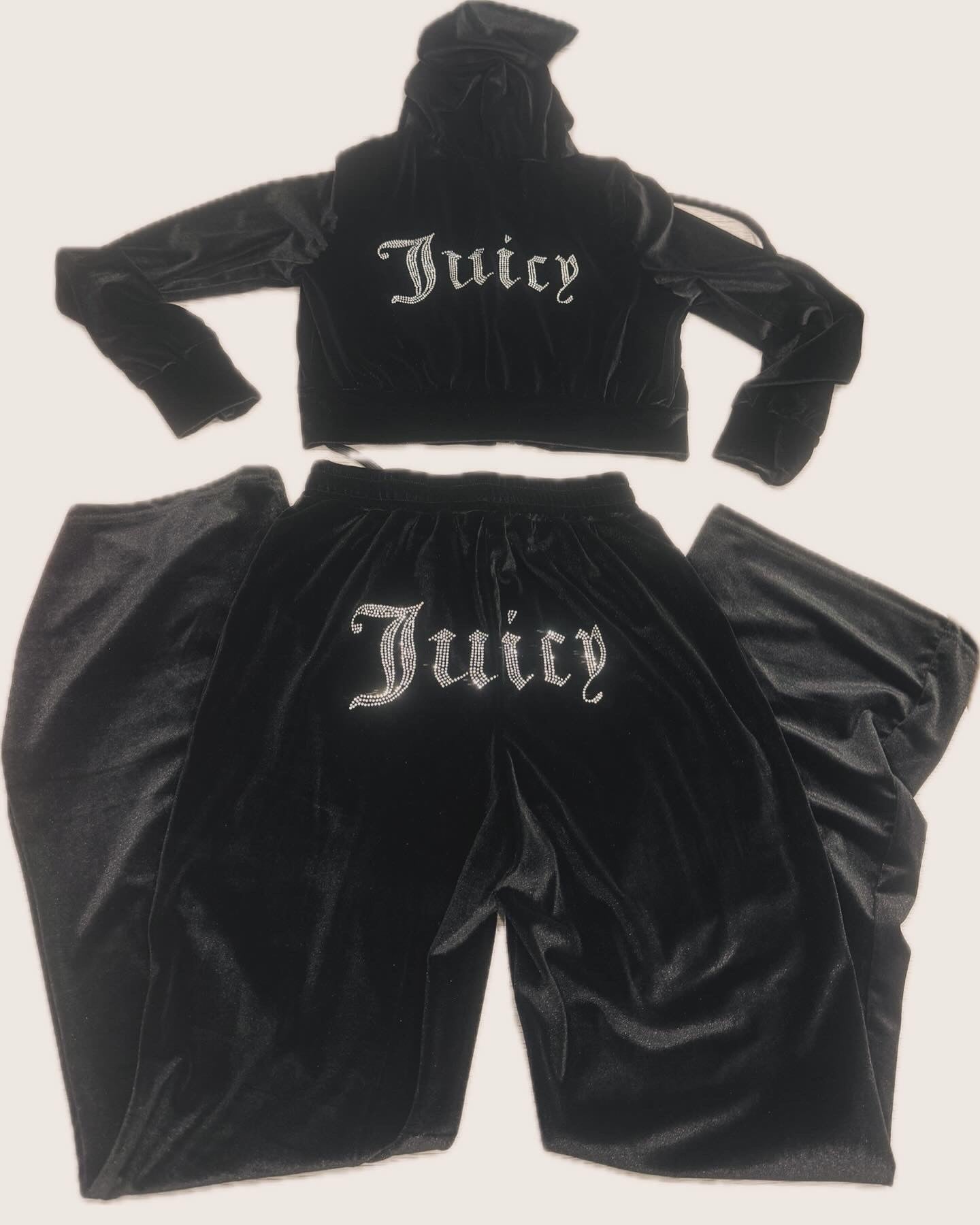 “ J.U.I.C.Y “ Velour Tracksuit Set