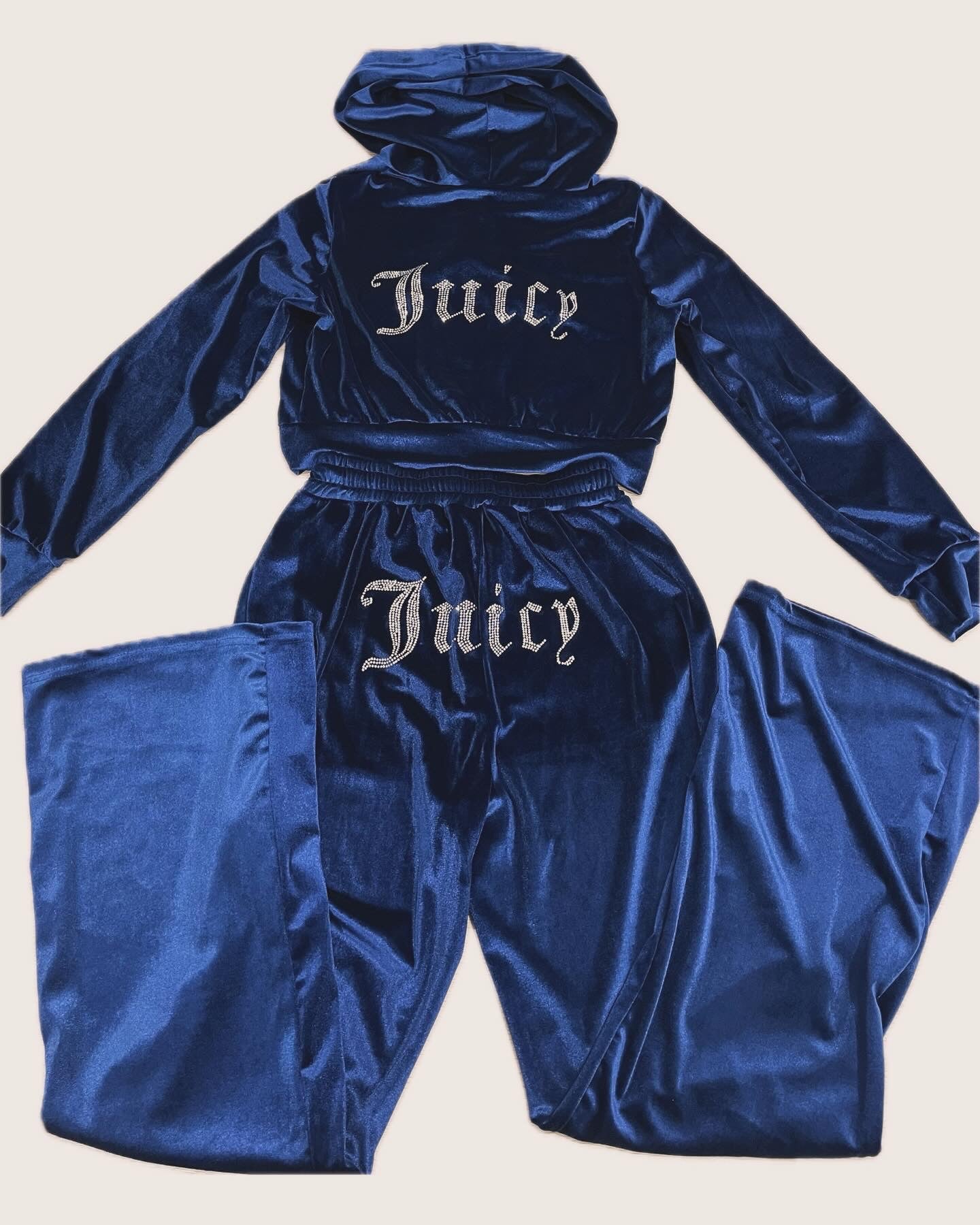 “ J.U.I.C.Y “ Velour Tracksuit Set