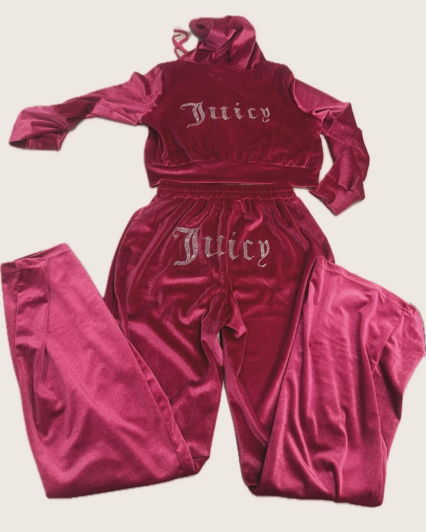 “ J.U.I.C.Y “ Velour Tracksuit Set