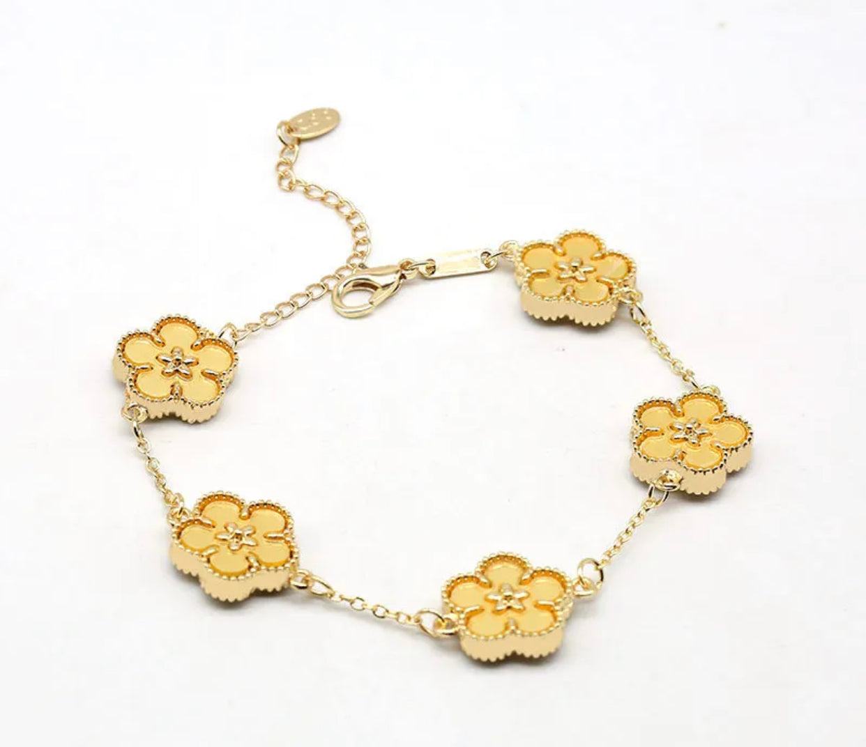 Leilani Flower Bracelet