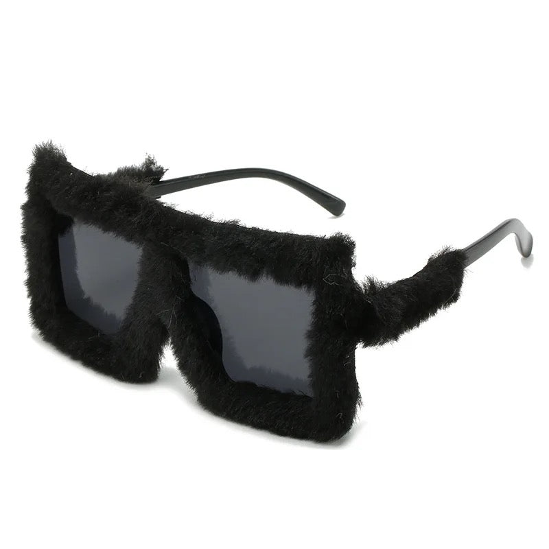 Almeda Fur Sunglasses