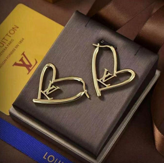 L.O.V.E Hoop Earrings